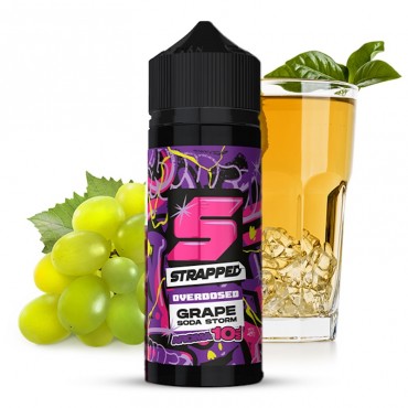 Strapped Overdosed Grape Soda Storm Longfill Aroma 10 ml für 120 ml