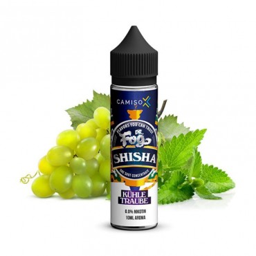 Dr. Fog Shisha Kühle Traube Longfill Aroma 10 ml für 60 ml