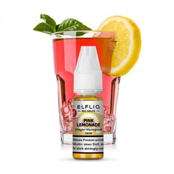 Elfbar Elfliq Pink Lemonade Nikotinsalz Liquid 10 ml