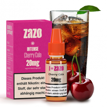 Zazo Intense Cherry Cola Nikotinsalz Liquid 10 ml