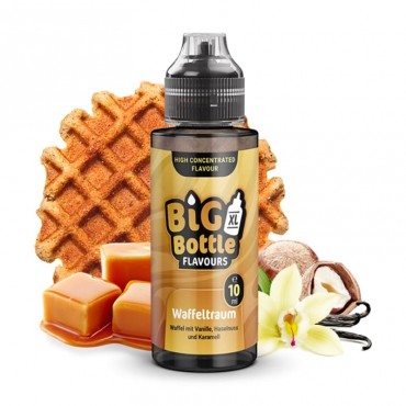 Big Bottle Waffeltraum Longfill Aroma 10 ml für 120 ml