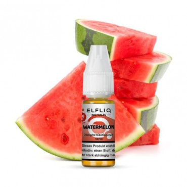 Elfbar Elfliq Watermelon Nikotinsalz Liquid 10 ml