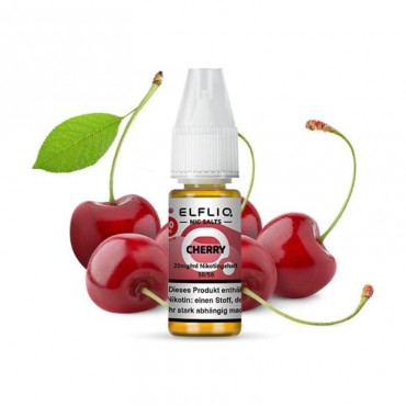 Elfbar Elfliq Cherry Nikotinsalz Liquid 10 ml