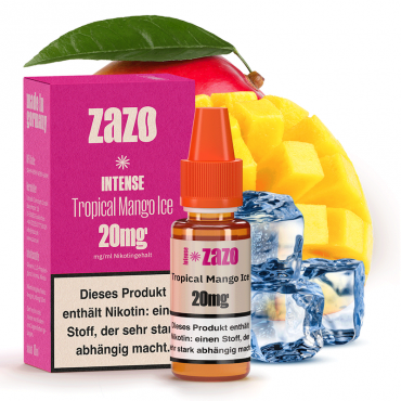 Zazo Intense Tropical Mango Ice Nikotinsalz Liquid 10 ml