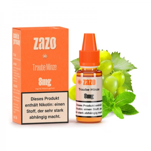 Zazo Neo Traube Minze Fertigliquid 10 ml
