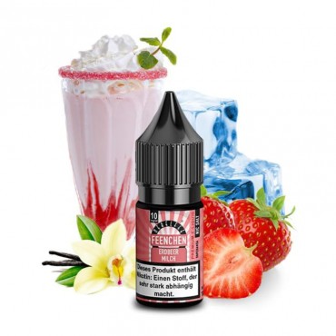 Nebelfee Erdbeermilch Feenchen Nikotinsalz Liquid 10 ml