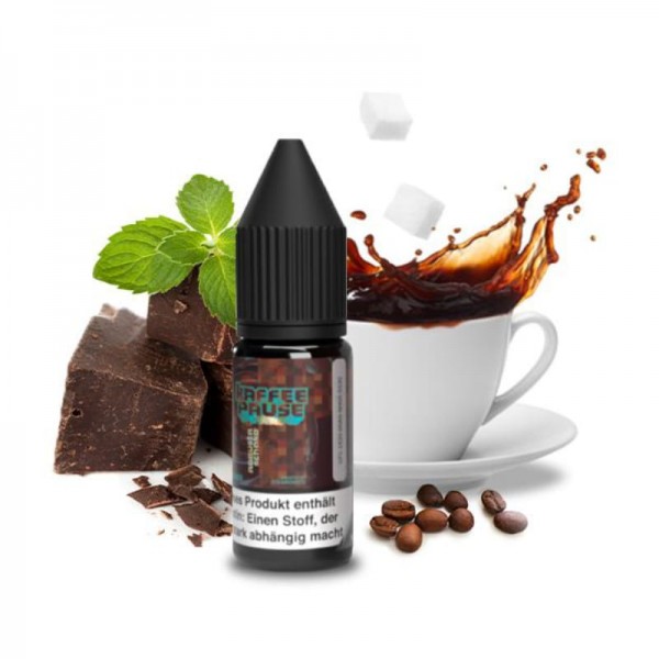 Steamshots Kaffeepause Robusta Schoko Nikotinsalz Liquid 10 ml 20 mg