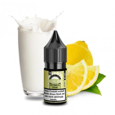 Nebelfee Buttermilch Zitrone Feenchen Nikotinsalz Liquid 10 ml