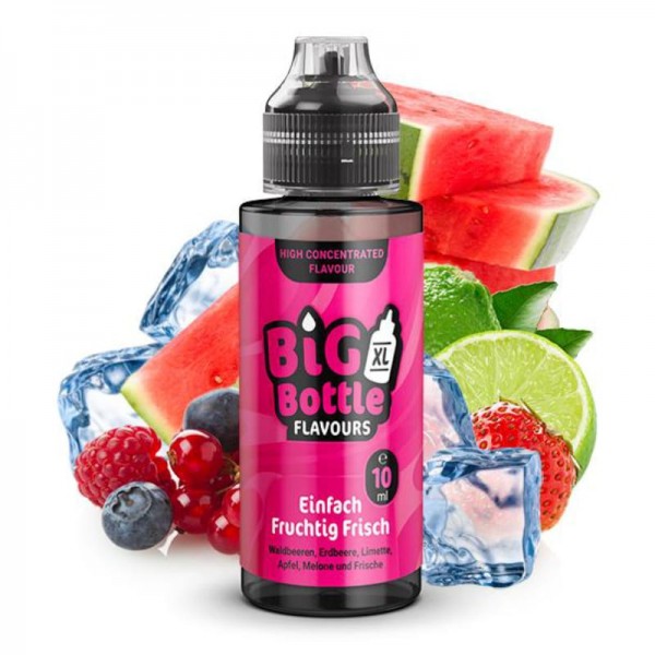 Big Bottle Einfach Fruchtig Frisch Longfill Aroma 10 ml für 120 ml