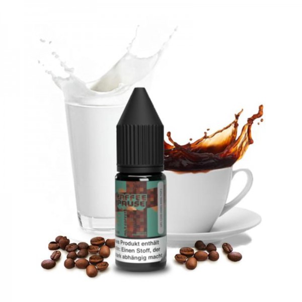 Steamshots Kaffeepause Milk Coffee Nikotinsalz Liquid 10 ml 20 mg