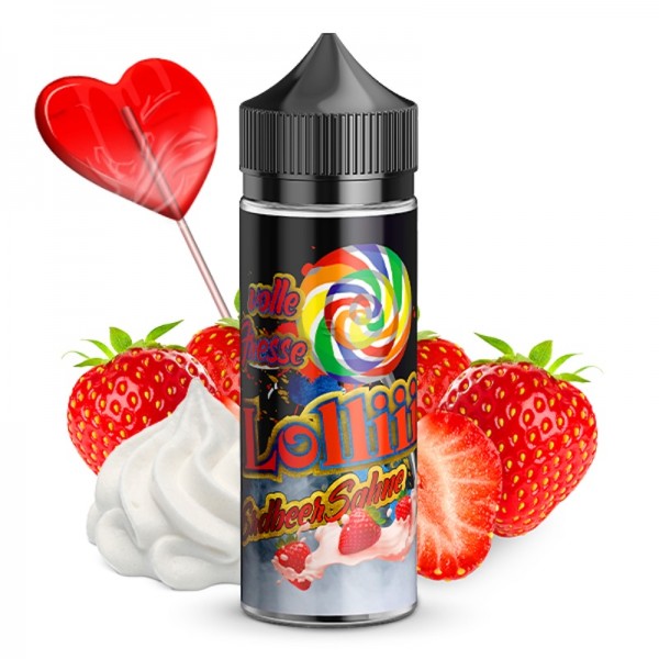 Lädla Juice Volle Fresse Erdbeersahne Longfill Aroma 10 ml für 120 ml