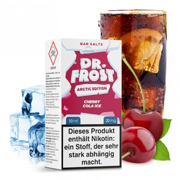 Dr. Frost Arctic Edition Cherry Cola Ice Nikotinsalz Liquid 10 ml 20 mg
