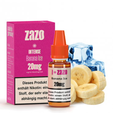 Zazo Intense Banana Ice Nikotinsalz Liquid 10 ml