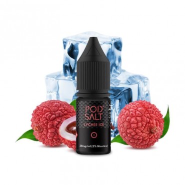 Pod Salt Lychee Ice Nikotinsalz Liquid 10 ml 20 mg