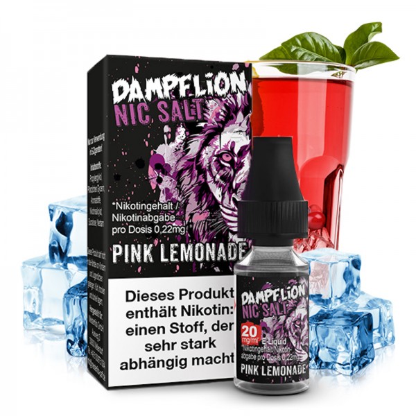 Dampflion Intense Pink Lemonade Nikotinsalz Liquid 10 ml 20 mg