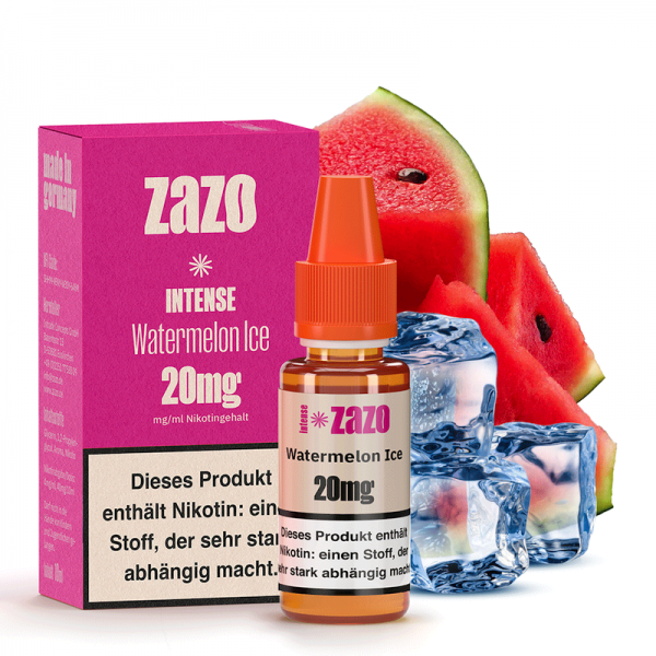 Zazo Intense Watermelon Ice Nikotinsalz Liquid 10 ml