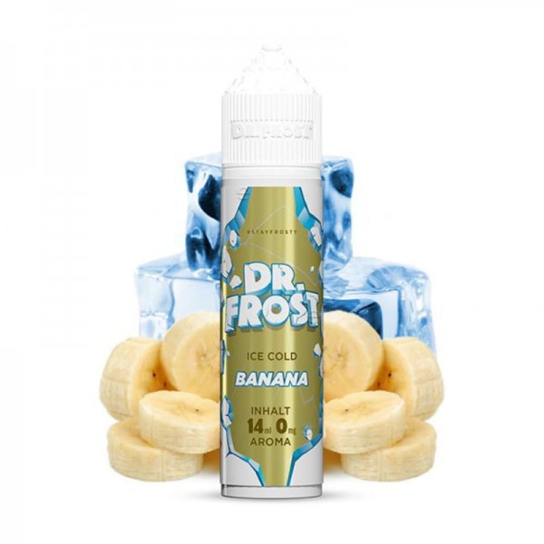 Dr. Frost Ice Cold Banana Longfill Aroma 14 ml für 60 ml