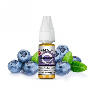 Elfbar Elfliq Blueberry Nikotinsalz Liquid 10 ml