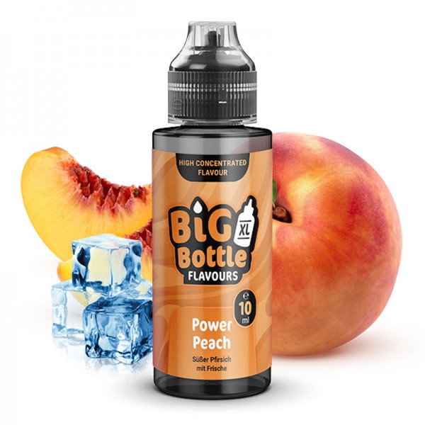 Big Bottle Power Peach Longfill Aroma 10 ml für 120 ml