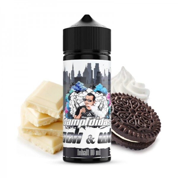 Dampfdidas Black and White Longfill Aroma 10 ml für 120 ml