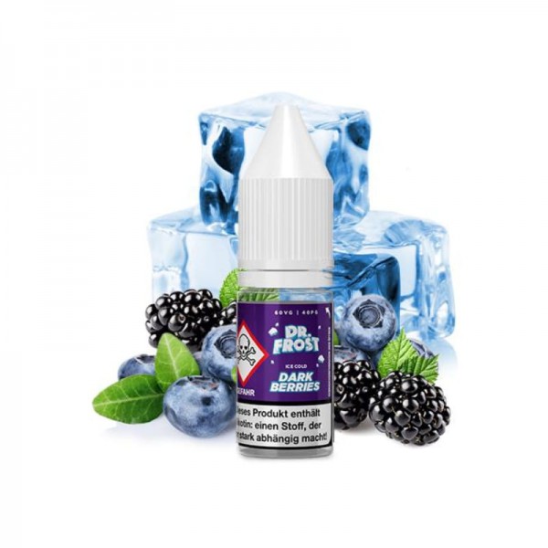Dr. Frost Ice Cold Dark Berries Nikotinsalz Liquid 10 ml 20 mg