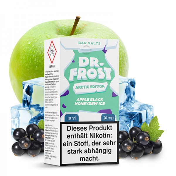 Dr. Frost Arctic Edition Apple Black Honeydew Ice Nikotinsalz Liquid 10 ml 20 mg