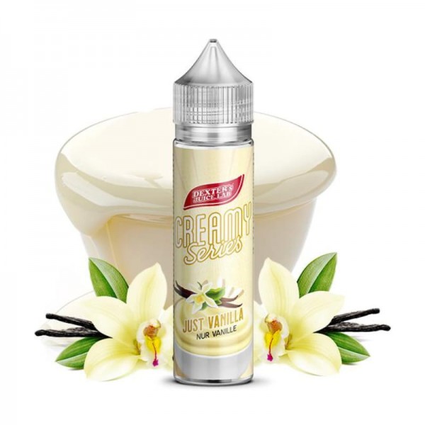 Dexters Juice Lab Creamy Series Just Vanilla Longfill Aroma 10 ml für 60 ml
