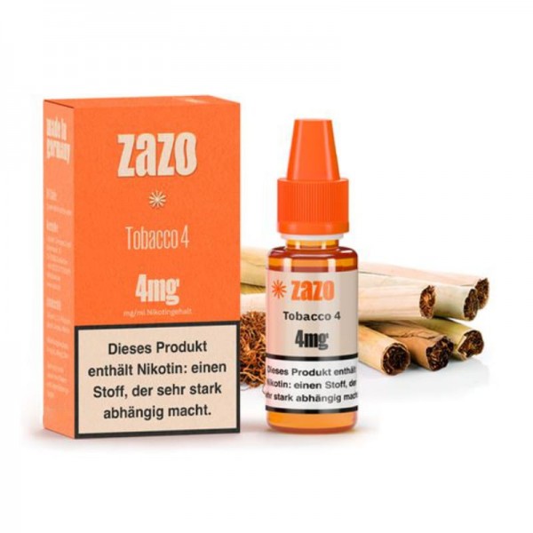 Zazo Classics Tobacco 4 Fertigliquid 10 ml