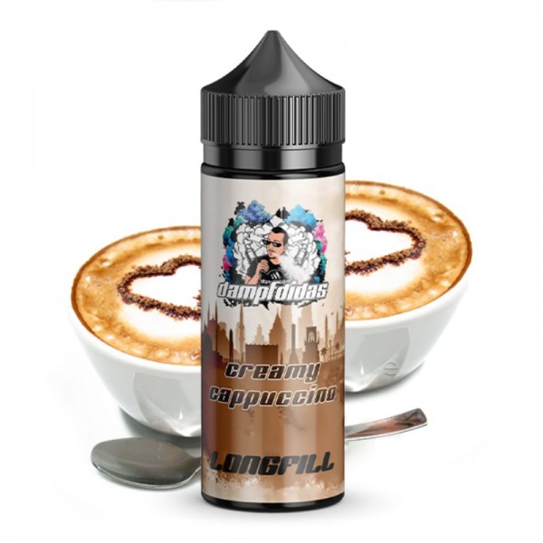 Dampfdidas Creamy Cappuccino Longfill Aroma 10 ml für 120 ml