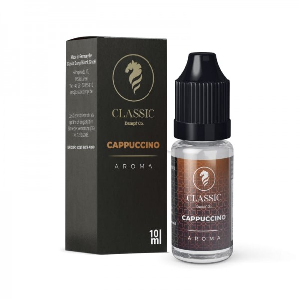 Classic Dampf Cappuccino Aroma 10 ml