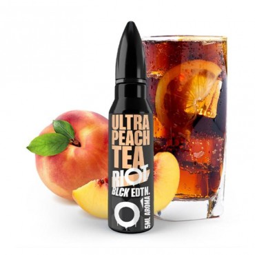Riot Squad Black Edition Ultra Peach Tea Longfill Aroma 5 ml für 60 ml