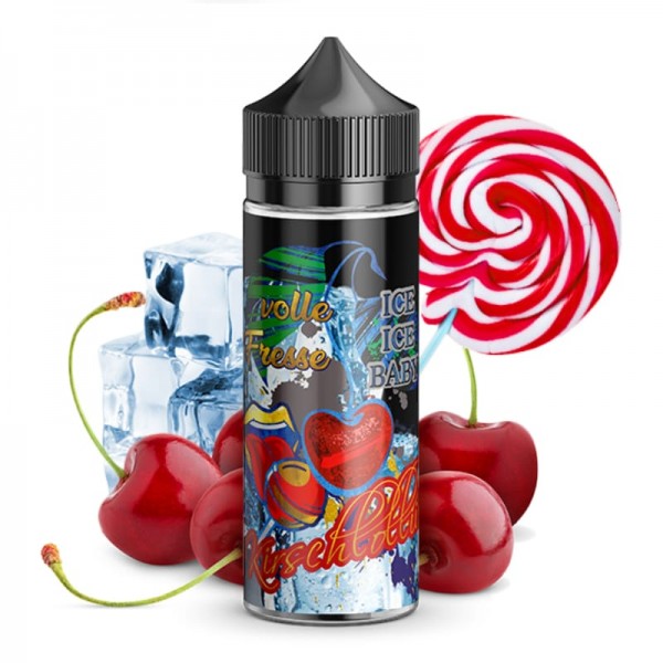 Lädla Juice Volle Fresse Kirschlolli Ice Longfill Aroma 10 ml für 120 ml