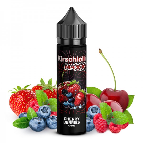 Kirschlolli Maxx Cherry Berries Longfill Aroma 10 ml für 60 ml