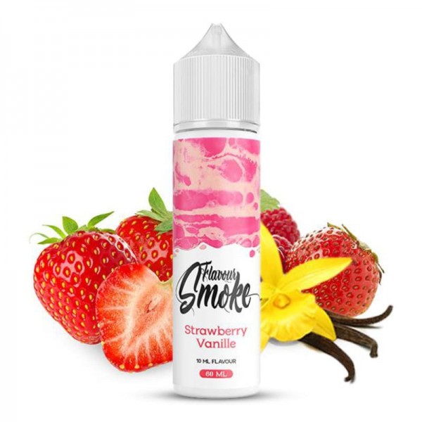 Flavour Smoke Strawberry Vanille Longfill Aroma 10 ml für 60 ml
