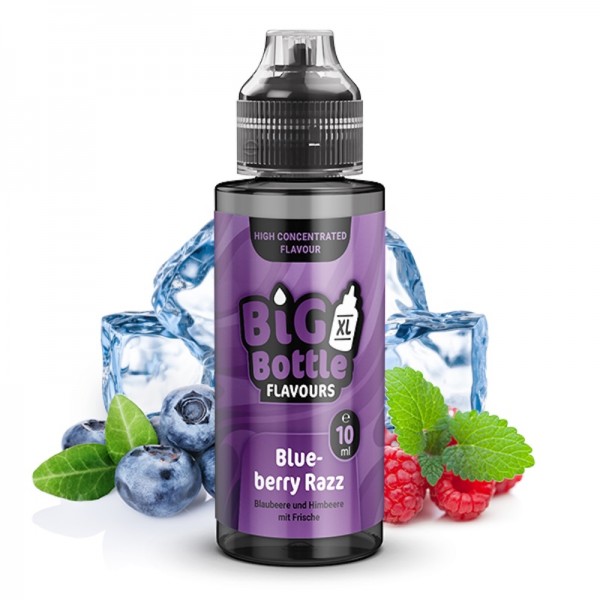 Big Bottle Blueberry Razz Longfill Aroma 10 ml für 120 ml