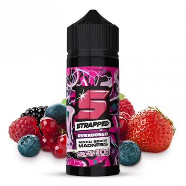 Strapped Overdosed Mixed Berry Madness Longfill Aroma 10 ml für 120 ml