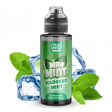 Big Bottle Marokko Mint Longfill Aroma 10 ml für 120 ml