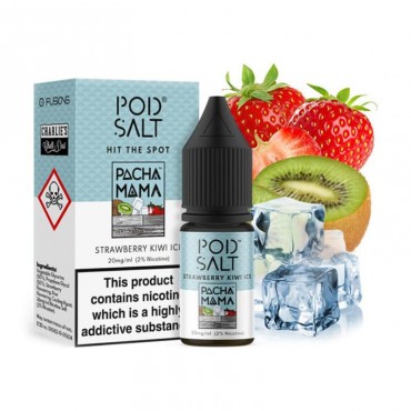 Pod Salt Fusions Strawberry Kiwi Ice Nikotinsalz Liquid 10 ml 20 mg