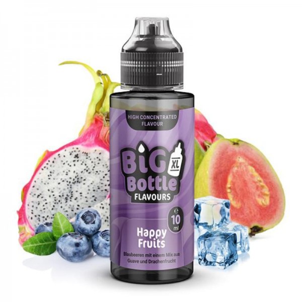 Big Bottle Happy Fruits Longfill Aroma 10 ml für 120 ml