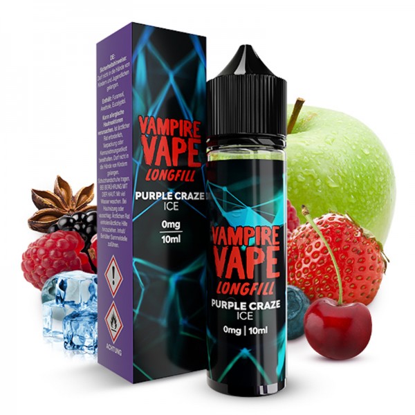 Vampire Vape Purple Craze Ice Longfill Aroma 10 ml für 60 ml